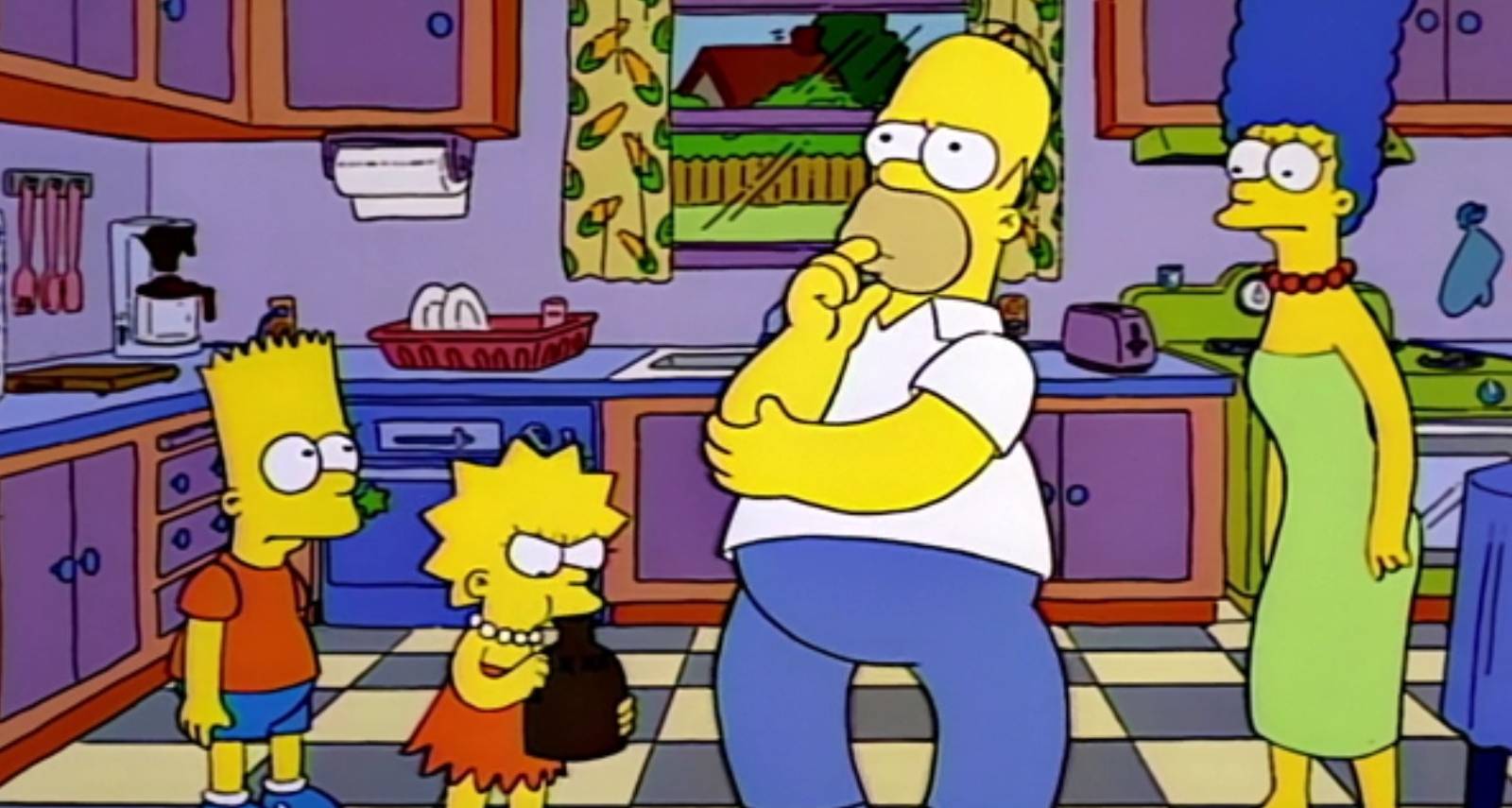 Thinking Simson The Simpsons: 31-Year Old Joke From Classic Episode Finally Uncovered