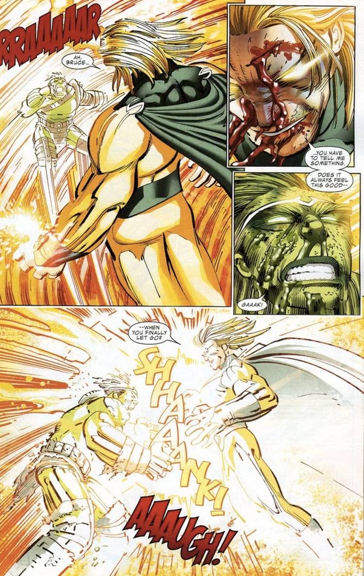 Marvel's Original Hulk vs Sentry Fight Settled Who The Strongest Hero Is