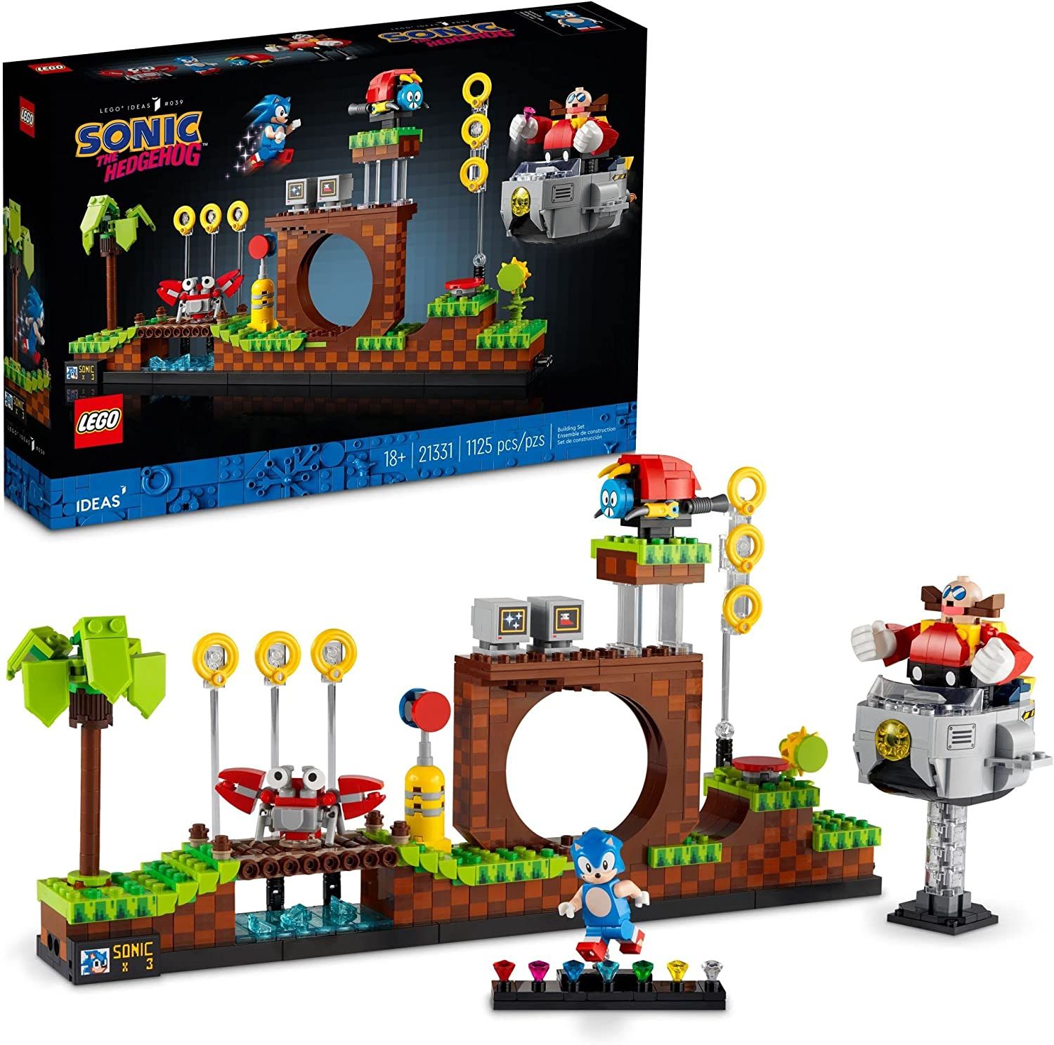 LEGO Ideas Sonic The Hedgehog – Green Hill Zone (1)