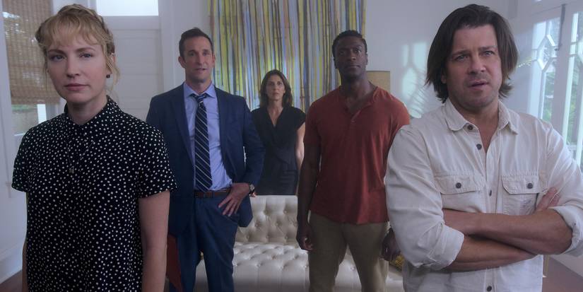 Leverage Redemption Cast Posing Together