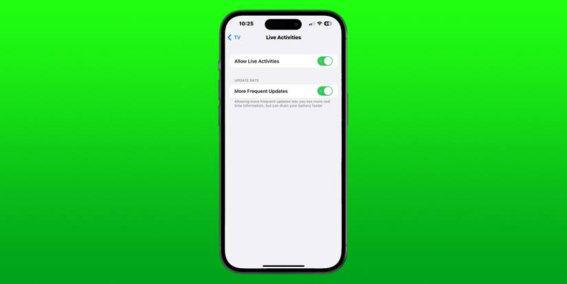 How To Change The Frequency Of Live Activity Updates On iPhone