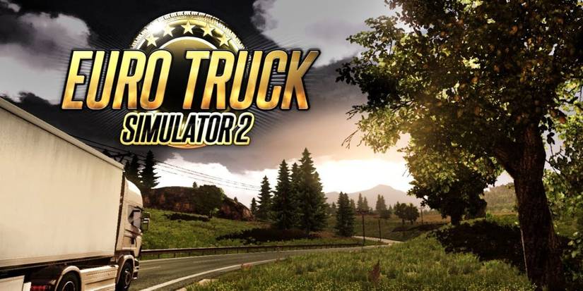 Euro Truck Simulator 2 video game cover.