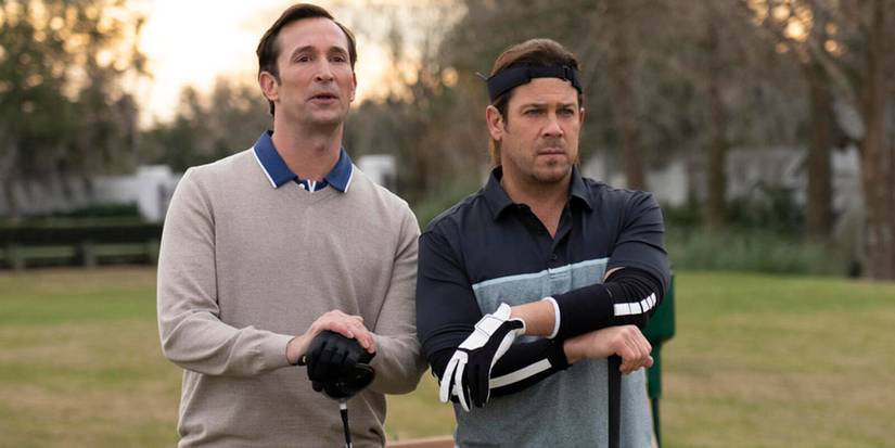 Noah Wyle and Christian Kane in Leverage Redemption