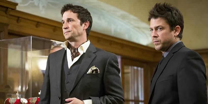 Noah Wyle and Christian Kane