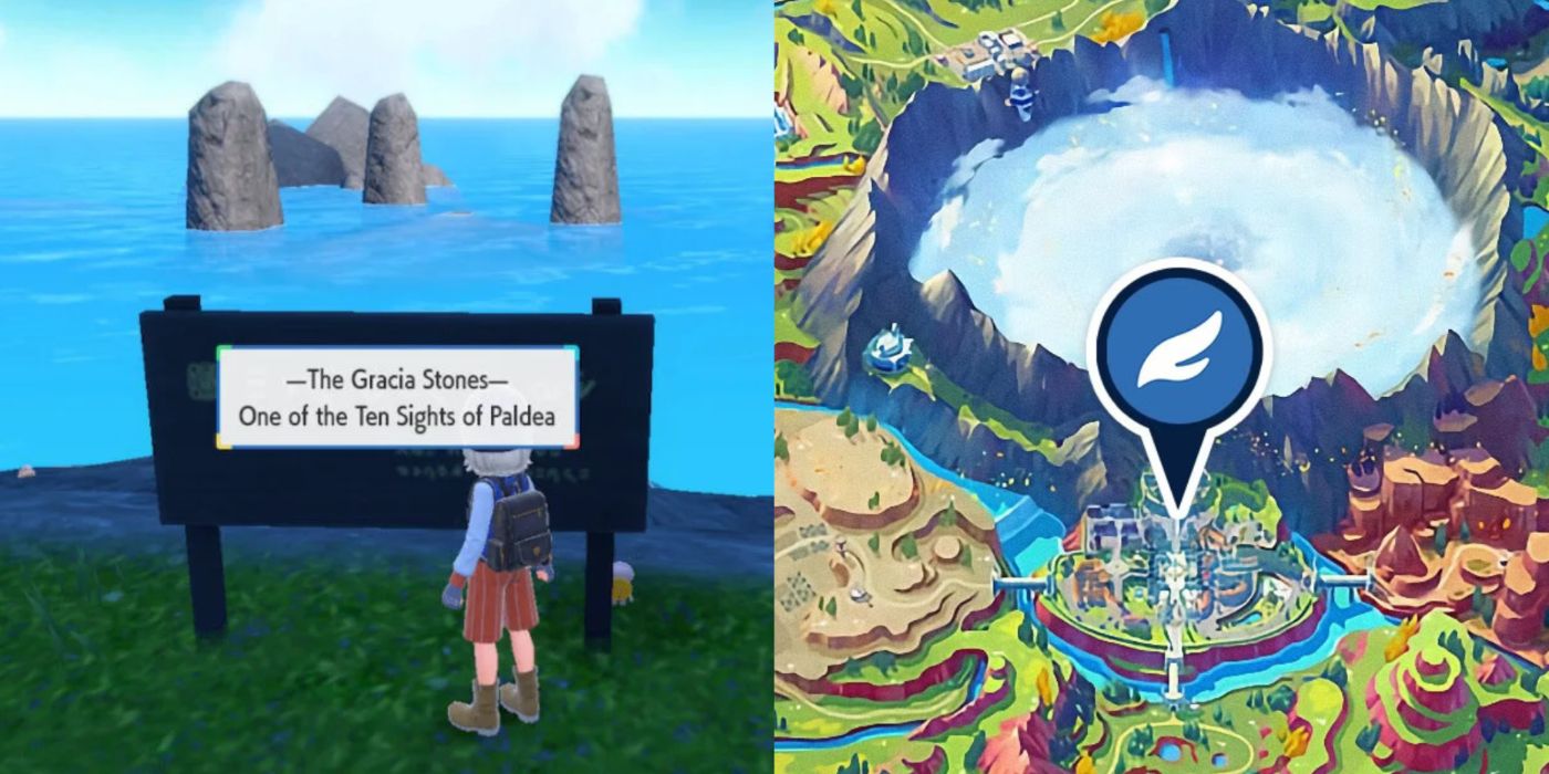 Pokémon Scarlet & Violet: All Ten Sights of Paldea Locations