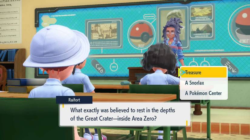 Every History Class Midterm & Finals Answer in Pokémon Scarlet & Violet