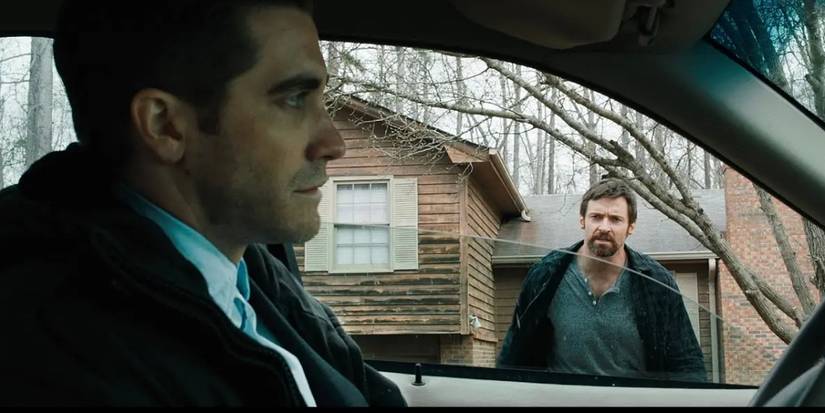 Keller approaching Loki's car window in Prisoners