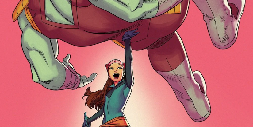 Molly Hayes casually carrying a monster