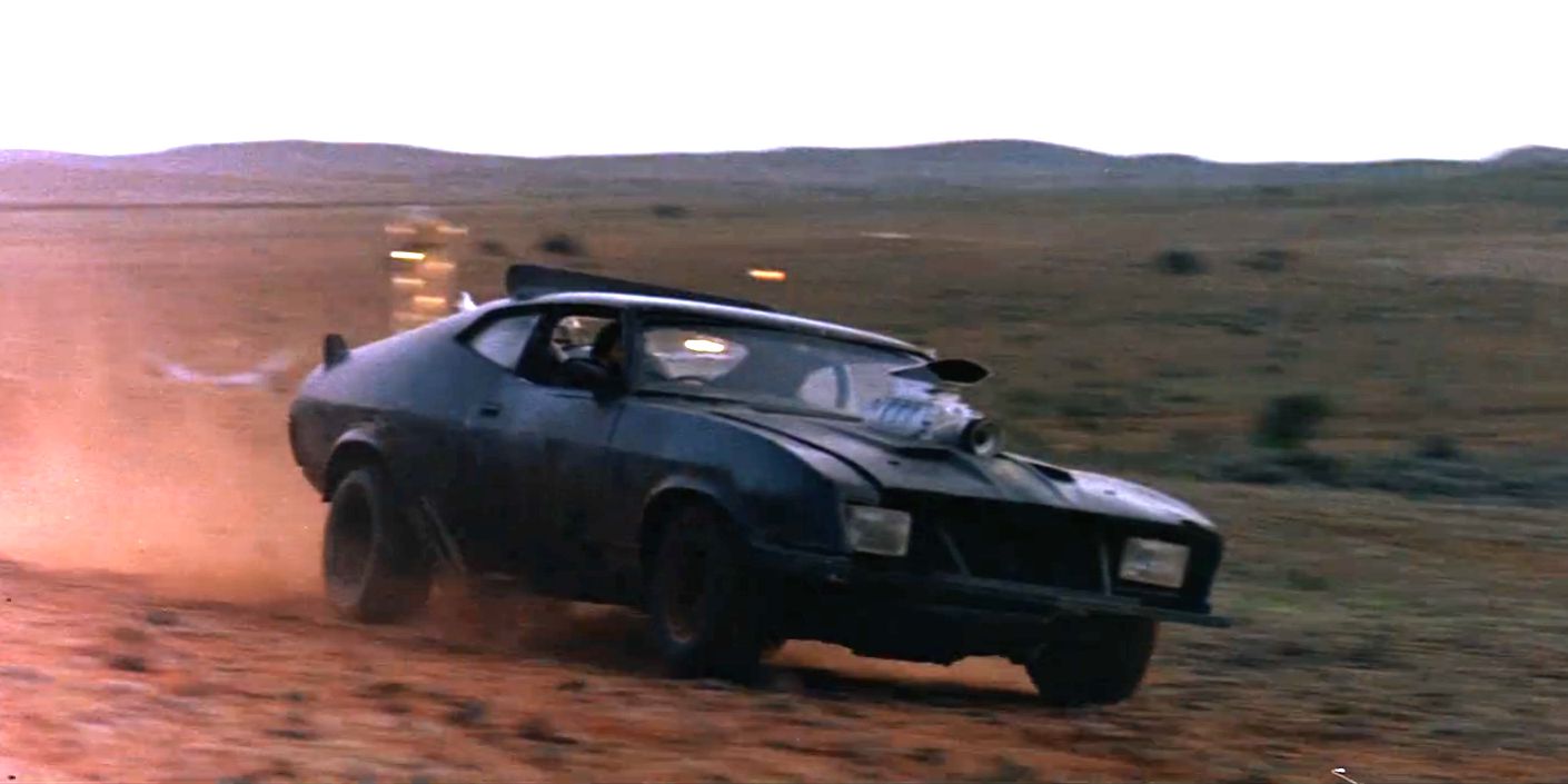 V8 Interceptor in Mad Max 2 The Road Warrior