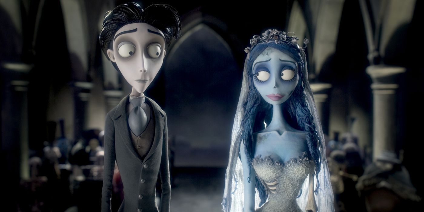 Johnny Depp's Victor And Helena Carter's Corpse Bride Emily