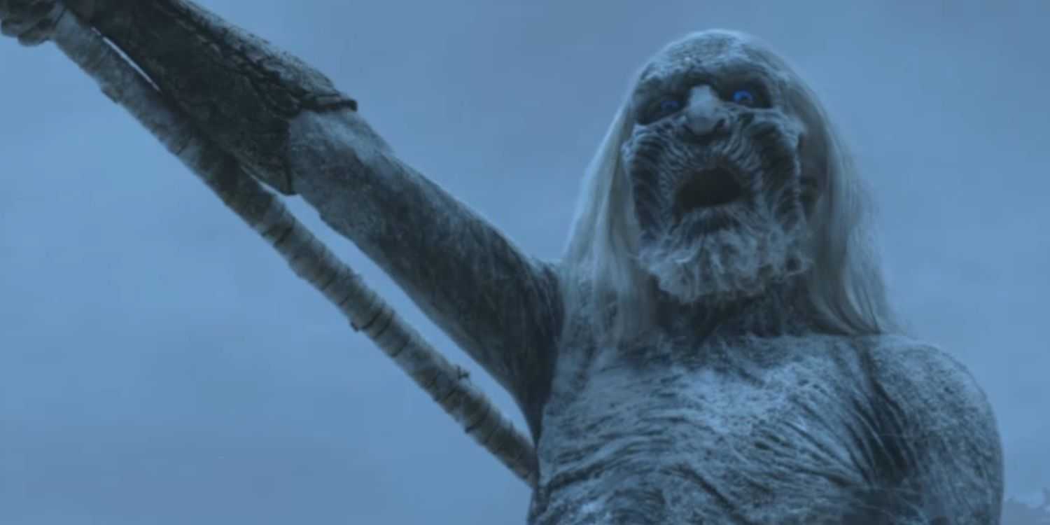 White Walker screaming in Game of Thrones season 2