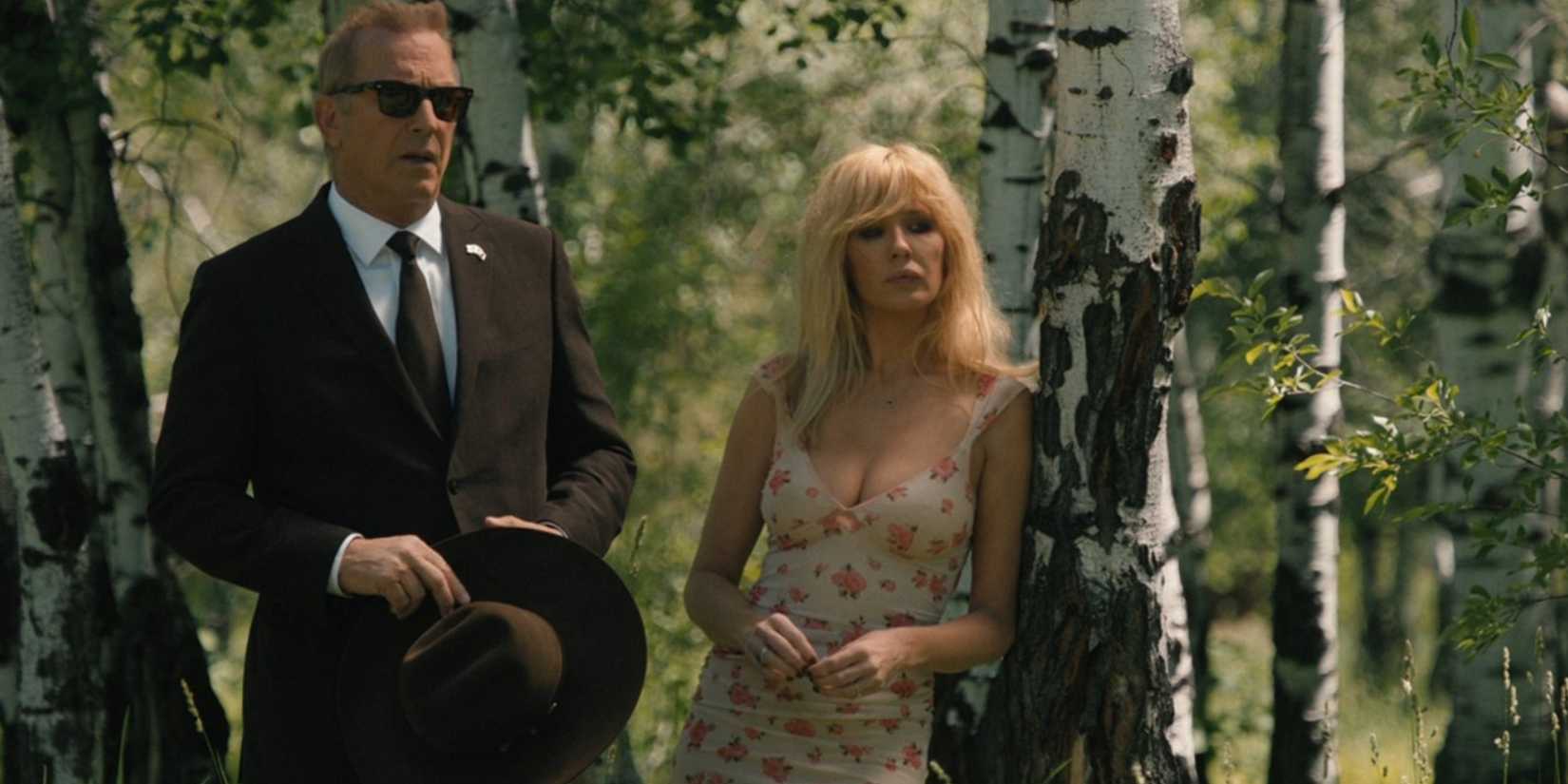 John and Beth at a funeral in Yellowstone