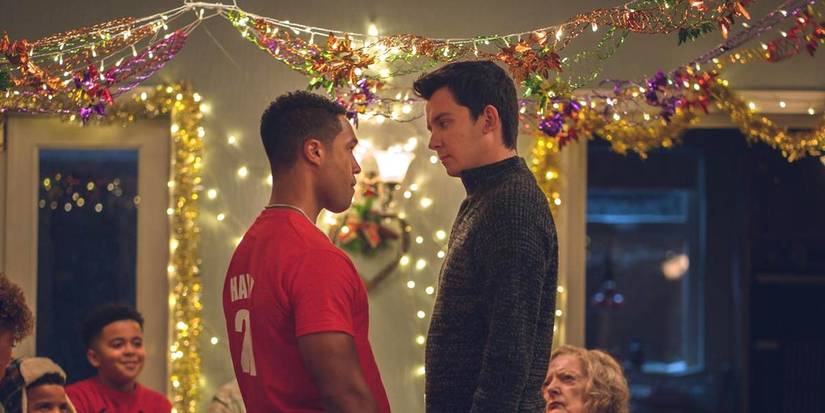 James e Steve frente a frente em Your Christmas Or Mine