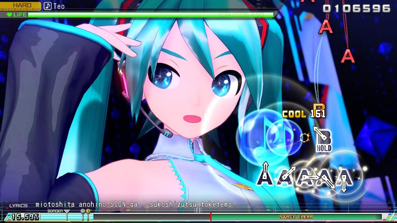 Hatsune Miku: Project DIVA Mega Mix Standard best music and dance video game