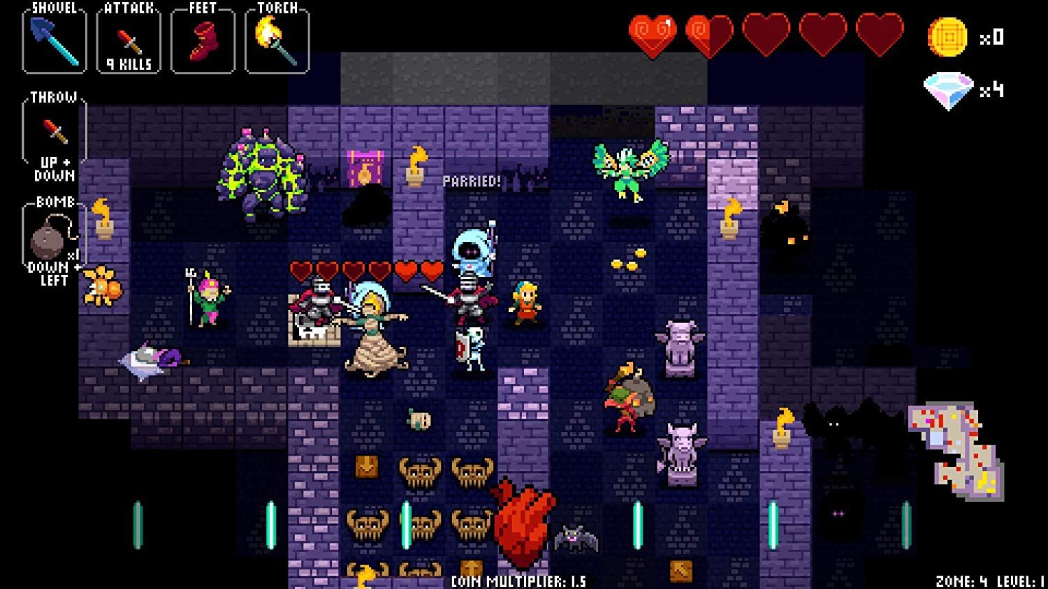 crypt of the necrodancer nintendo switch physical edition best music and dance video game
