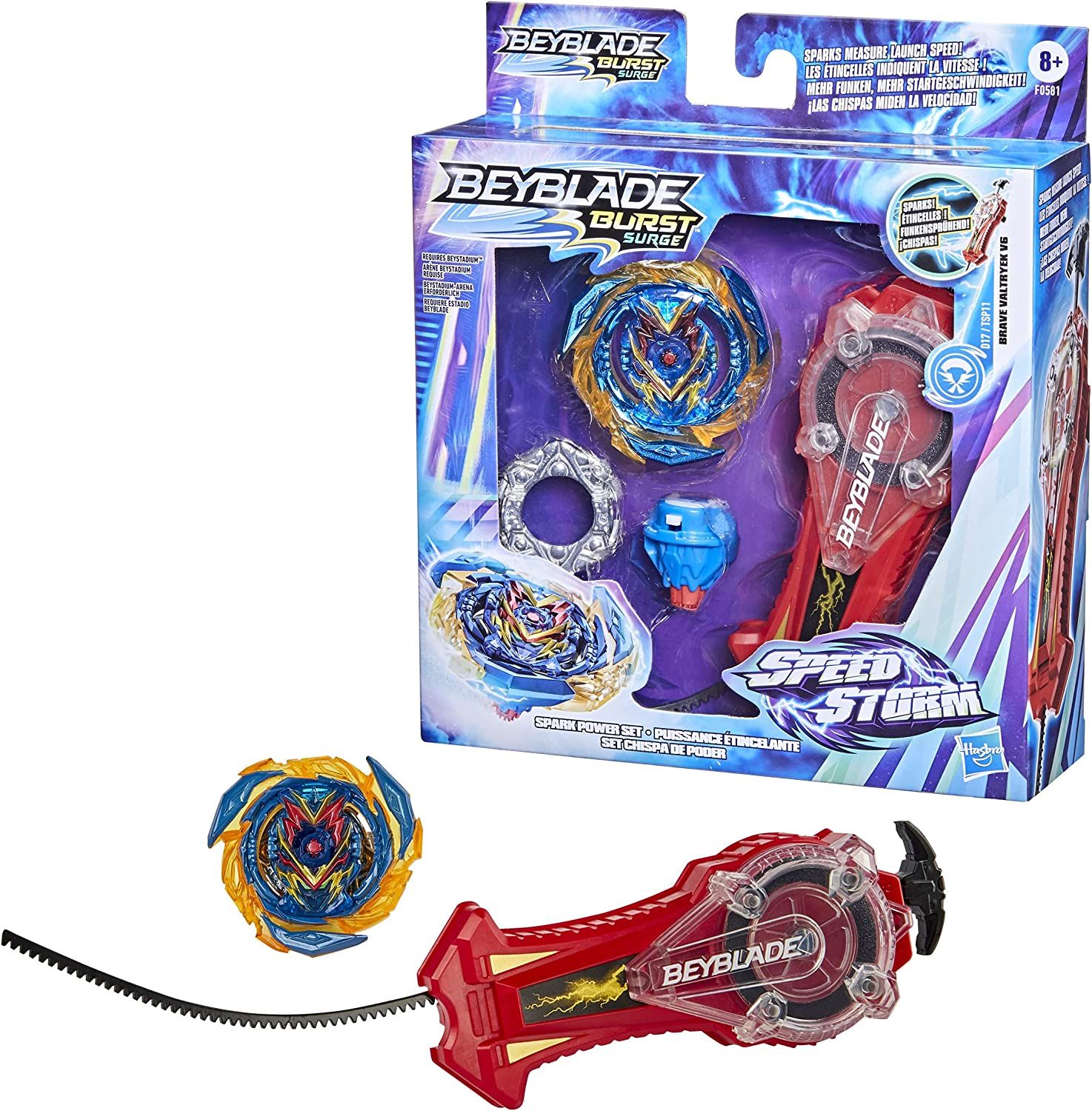 Beyblade Burst Surge Speedstorm Spark Power Set 3