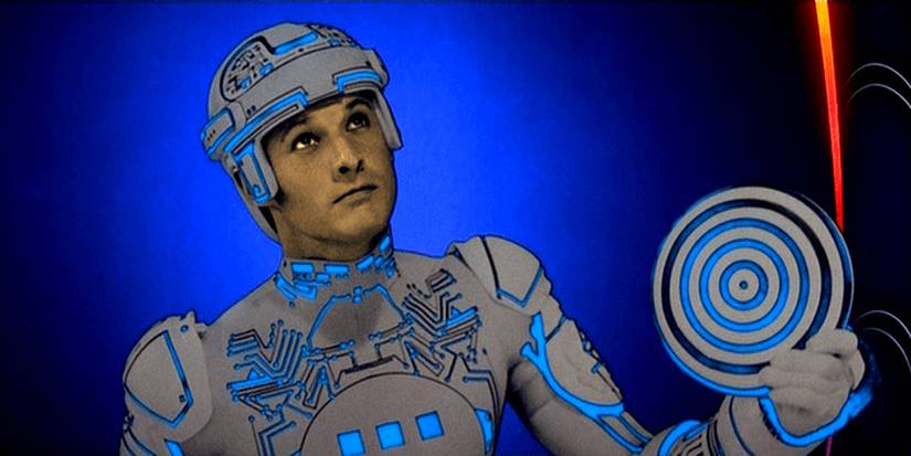 Bruce Boxleitner como o programa Tron em TRON.