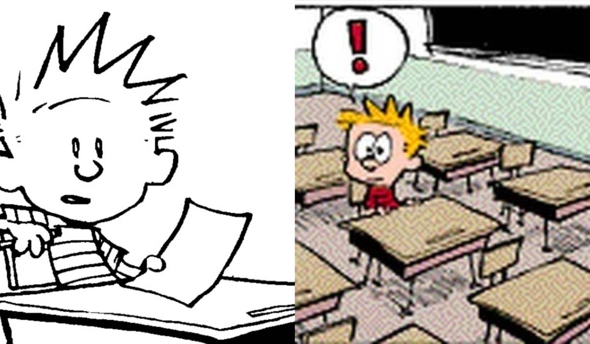 Calvin And Hobbes Math Cartoon