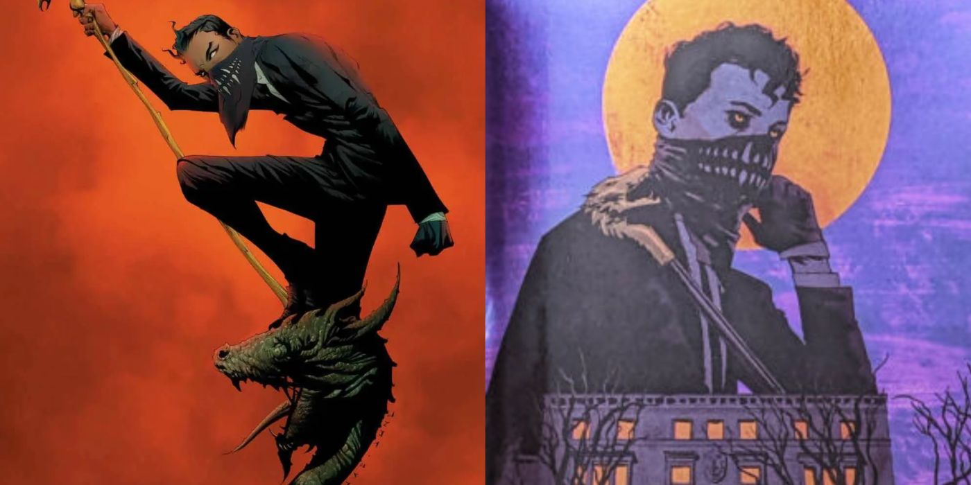 Imagem dividida House of Slaughter # 1 variante frustrada, arte de capa variante