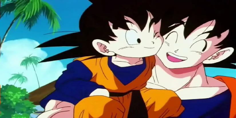 Goten and Goku