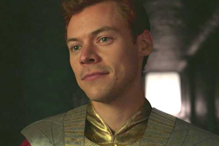 harry styles debuting as eros in eternals post-credits scene