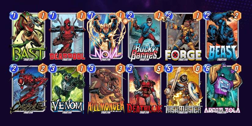 Marvel SNAP: Deadpool Deck Guide (Tips, Cards, & Strategies)
