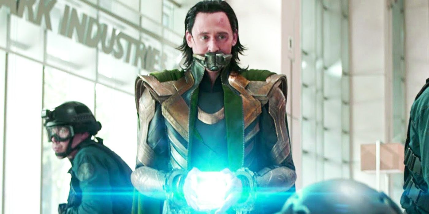 Loki holds the Tesseract in Avengers: Endgame