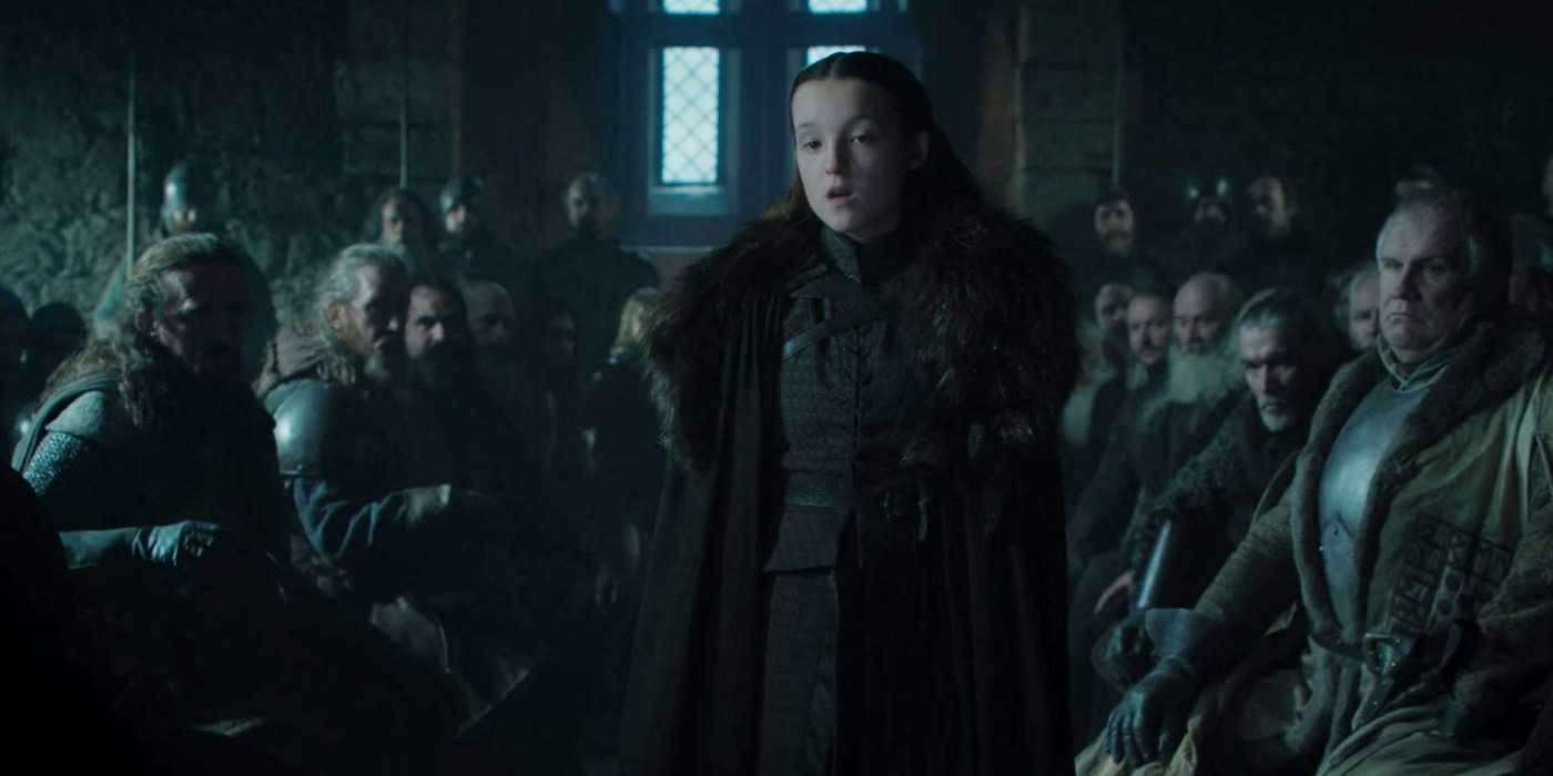 Lyanna Mormont argues about Jon bending the knee in Game of Thrones season 8