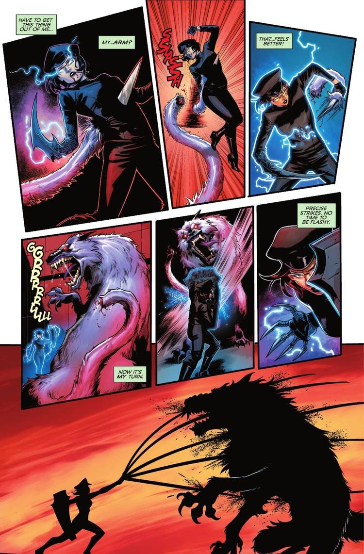 Bruce Timm's Original DCAU Character, Mercy Graves, Leaps into Action ...