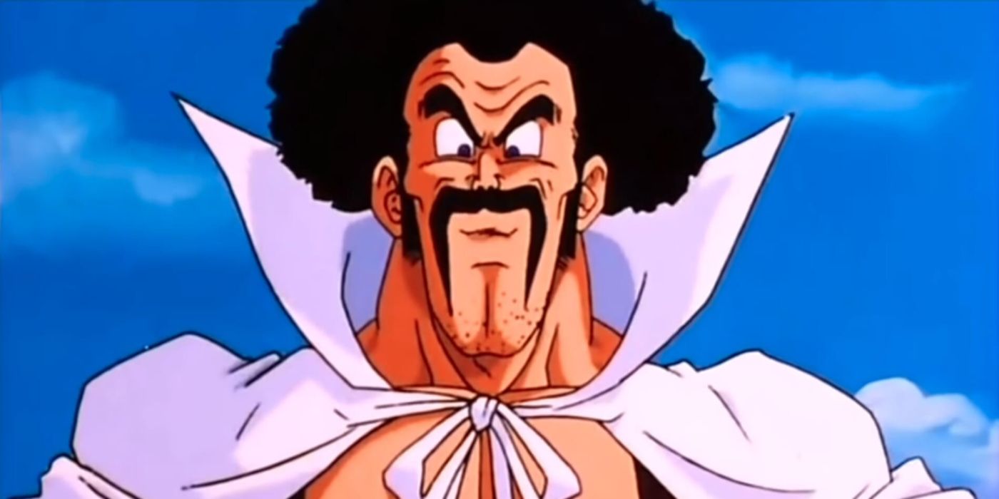 Mr Satan con espressione scherzosa.