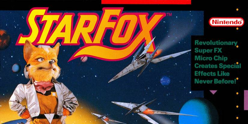 Capa do jogo Star Fox.