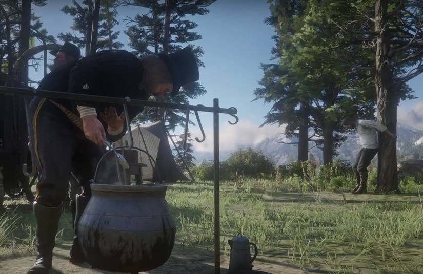 RDR2: Why You Should Think Twice Before Eating The Camp Stew