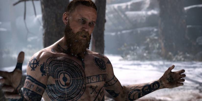 Jeremy Davies as Baldur in God of War (2018).