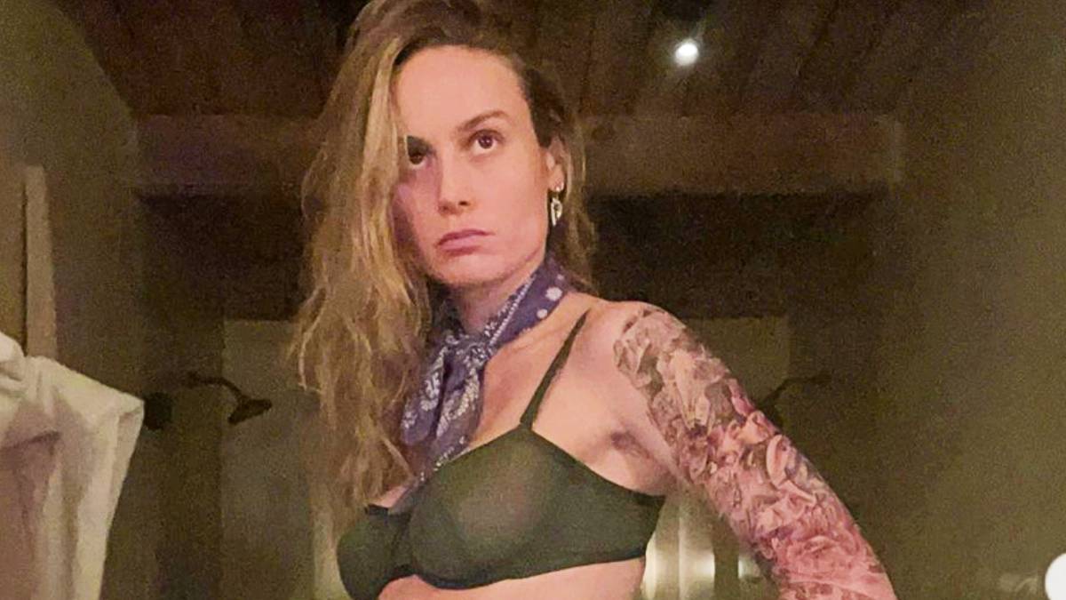 Brie Larson Shares Tattooed Image, Is It A Fast X Tease?
