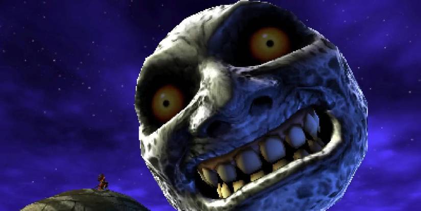 The horrifying moon in Majoras Mask