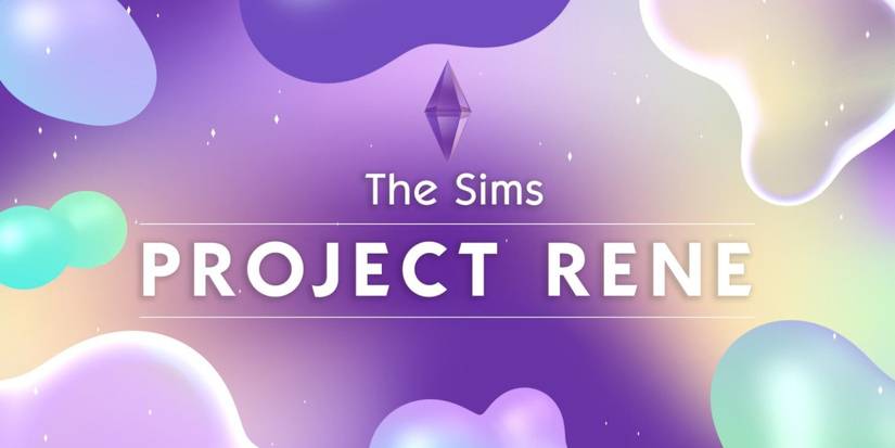 Текстовый логотип для The Sims: Project Rene.