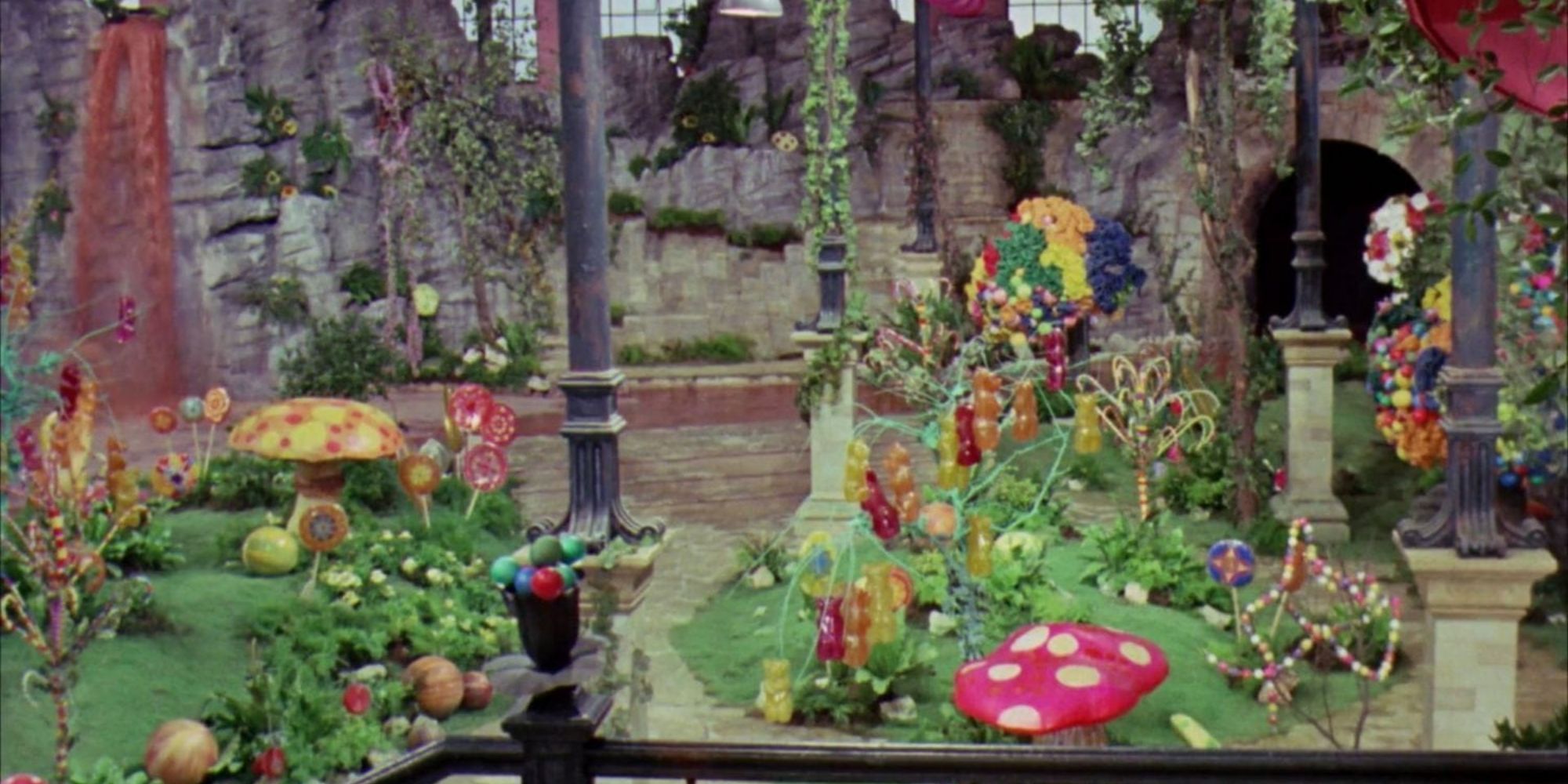 Cenário do filme de Willy Wonka de 1971
