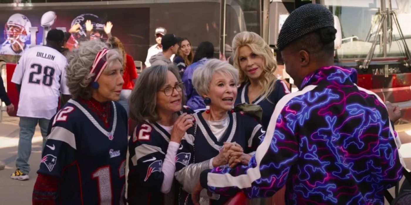 Sally Field; Rita Monero; Jane Fonda; Lily Tomlin