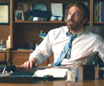 Ben Affleck als Phil Knight in einer Szene aus Air.