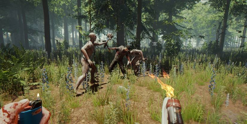Cannibalistic Tribe in the game The Forest