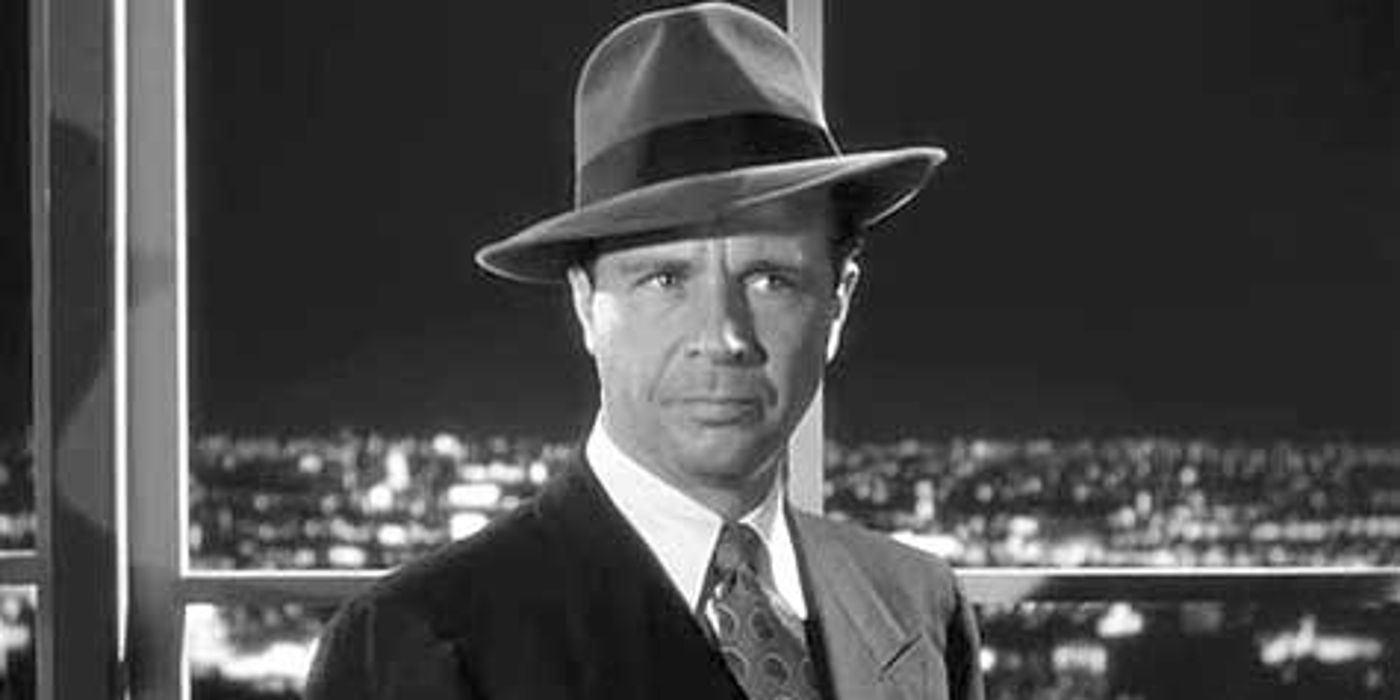 Dick Powell como Philip Marlowe em Murder, My Sweet
