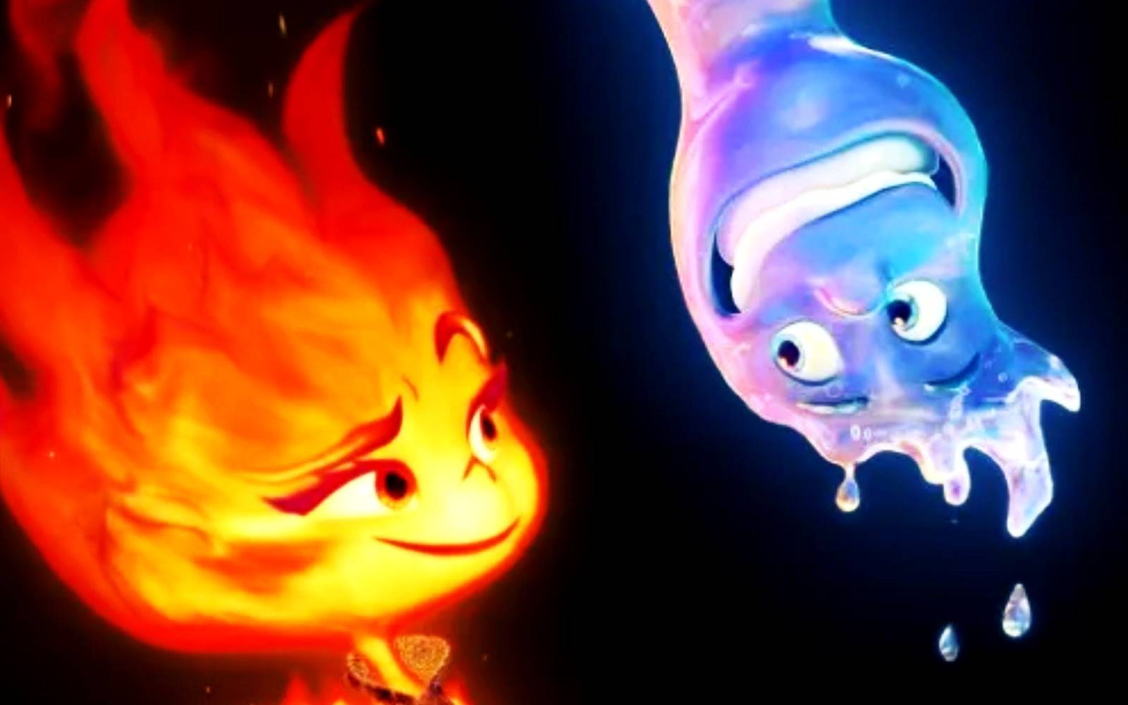 Elemental's Water \u0026 Fire Connection \u0026 Inspirations Detailed By Pixar  Rom-Com Director, image size:1600x1000