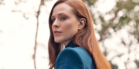 Evan Rachel Wood as Dolores in Westworld