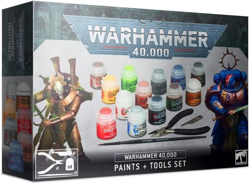Games Workshop Warhammer Paint and Tool Set é um dos melhores Warhammer Paint Sets
