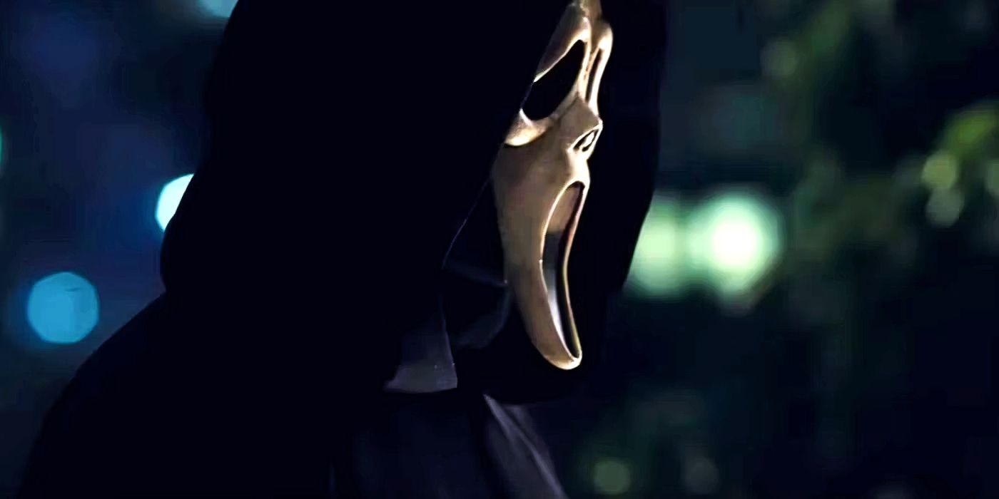 Ghostface in the Scream 6 Super Bowl trailer