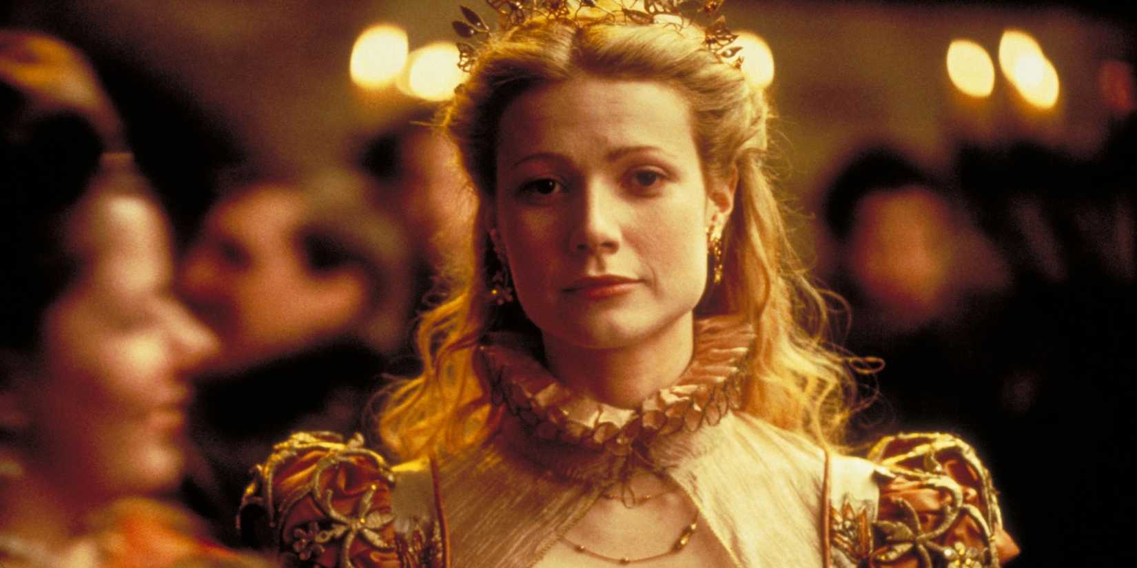 Gwyneth Paltrow as Viola De Lesseps in historical garb in Shakespeare in Love
