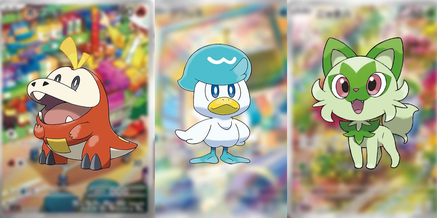 Which Pokmon TCG Triplet Beat Starter Full Art Card Is Best Which Pokmon TCG Triplet Beat Starter Full Art Card Is Best