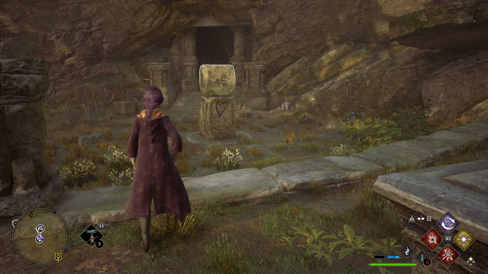 Nord Bog #3 - Flipendo puzzle Hogwarts Legacy