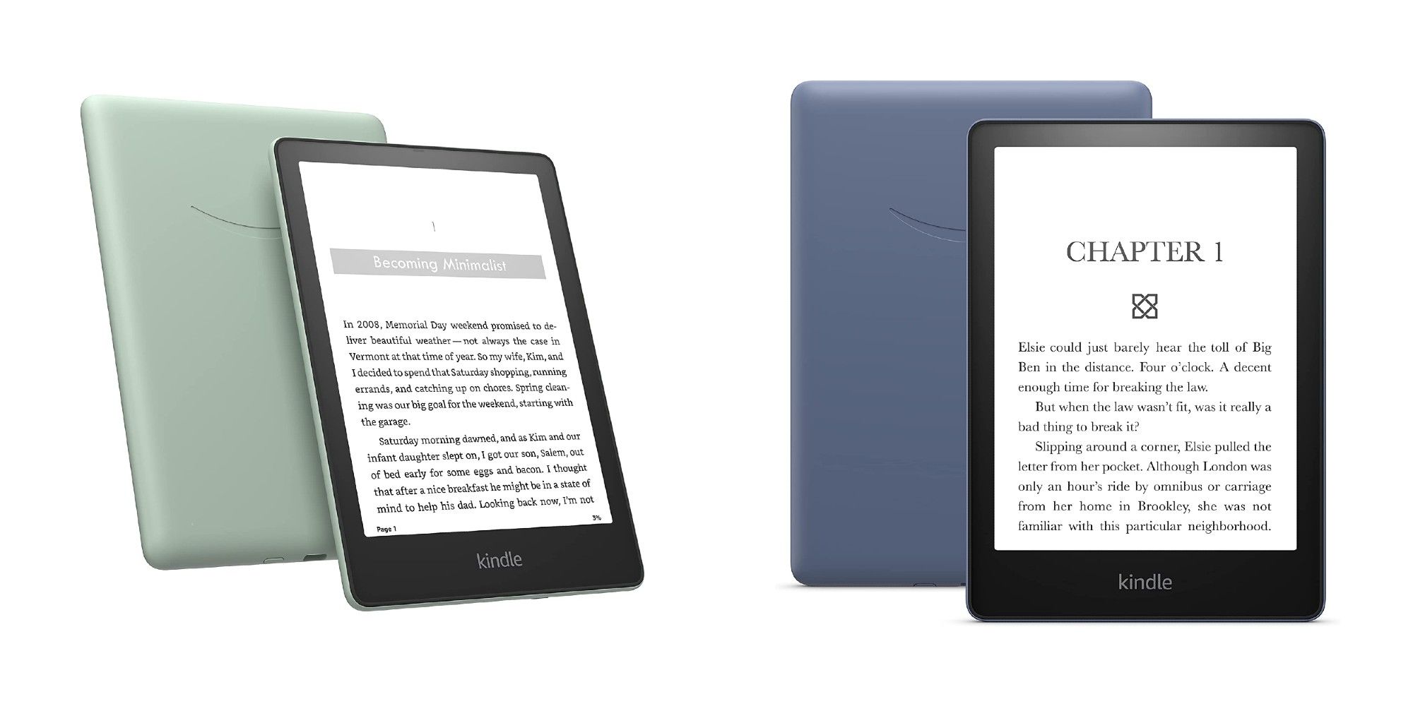 The Kindle Paperwhite & Signature Edition Get Two New Colors