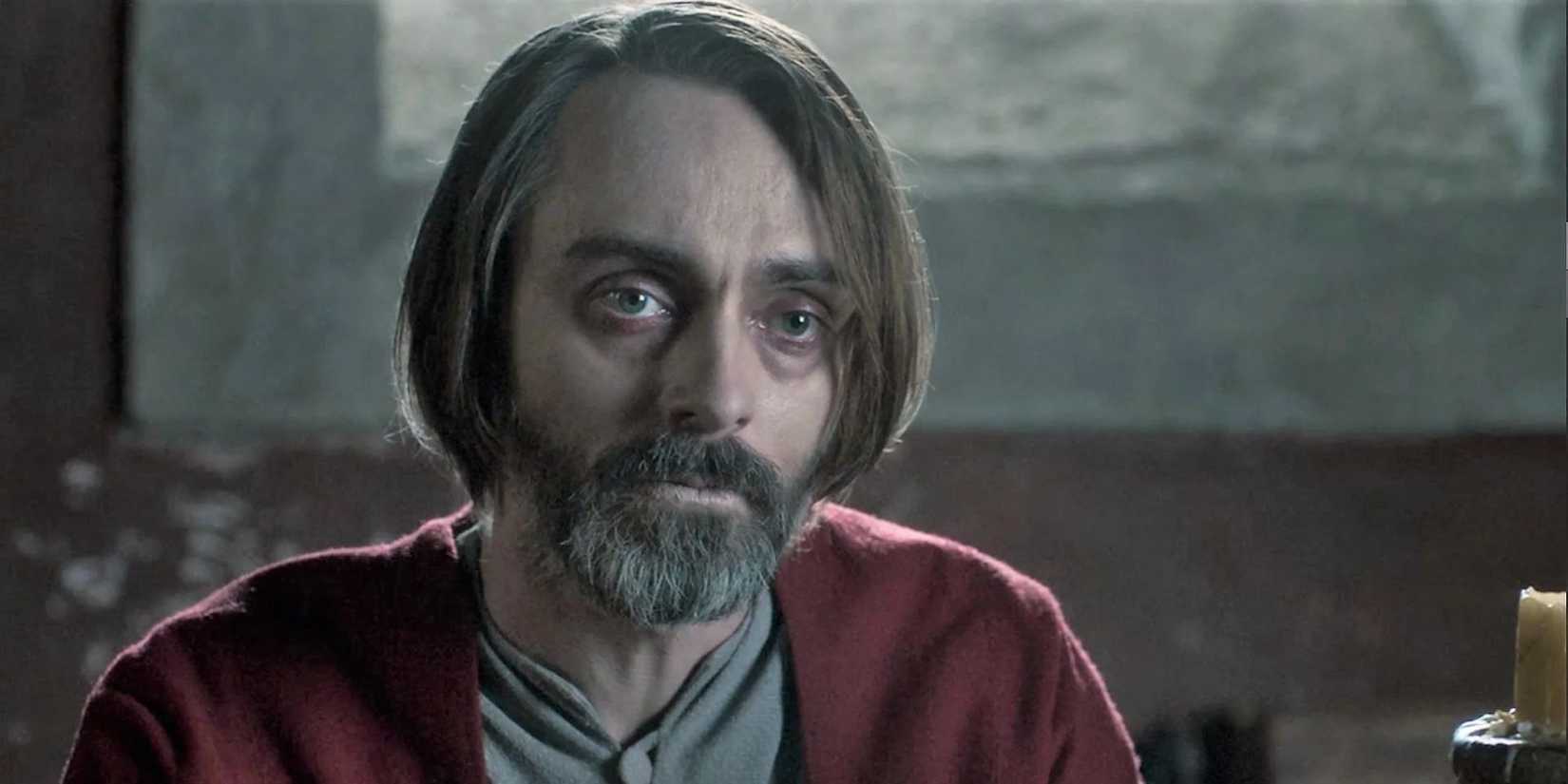 King Alfred looking sickly in The Last Kingdom.